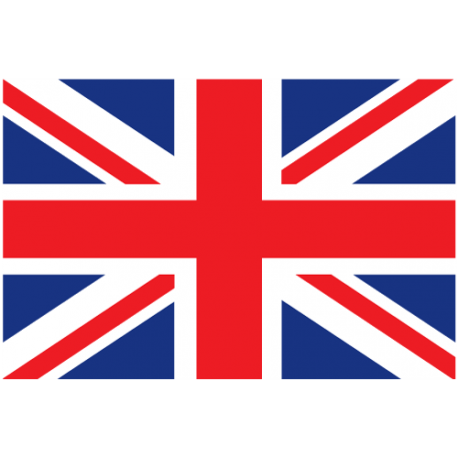 Adesivo Bandiera Inglese
